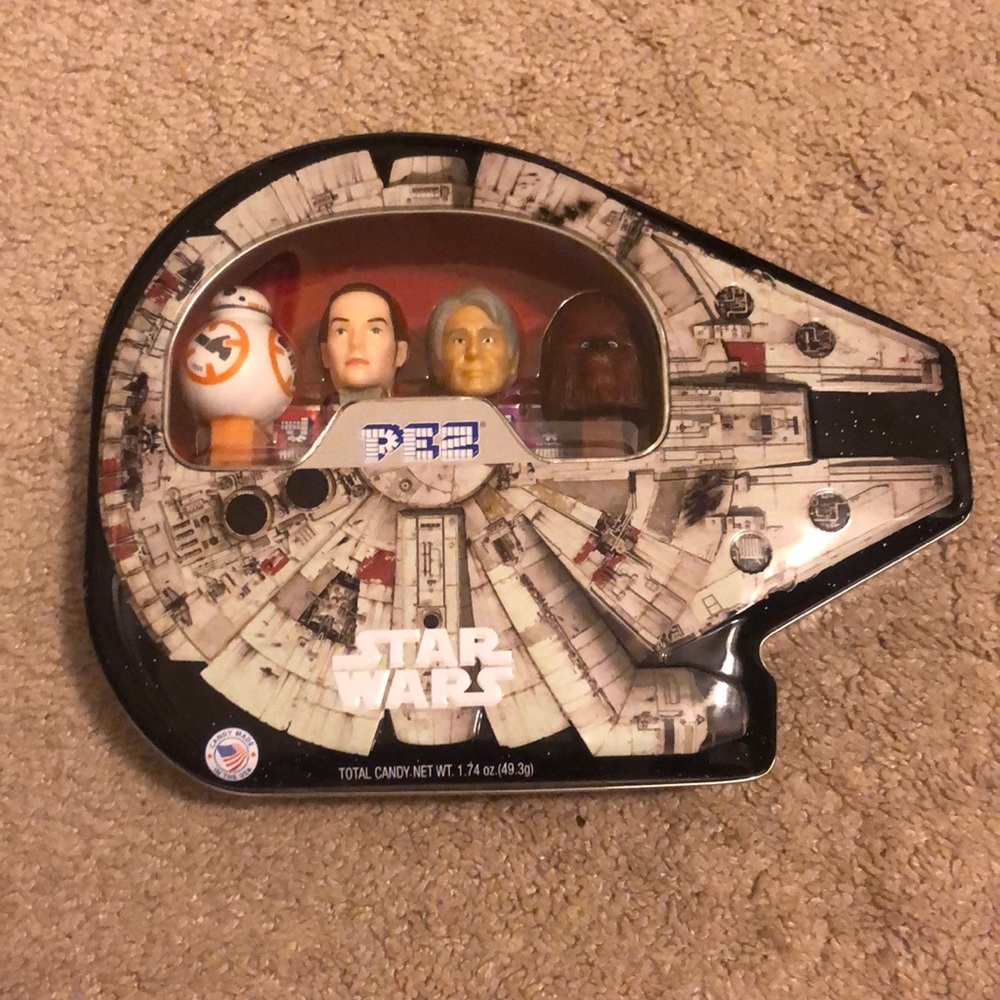 Collectible Star Wars Pez Tin